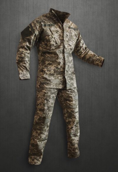 US Army Combat Uniform в кольорі "український піксель" адаптована до умов служби в ЗСУ