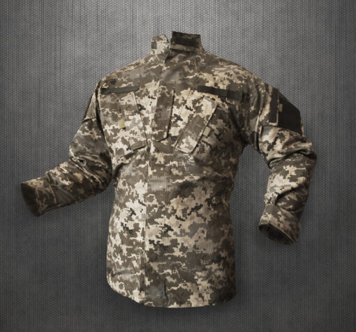 куртка US Army Combat Uniform адаптована до умов служби в ЗСУ